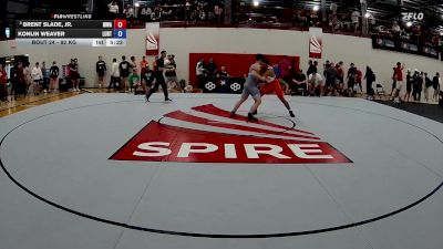 82 kg Quarters - Brent Slade, Jr., Moen Wrestling Academy vs Konlin Weaver, Lucha RTC