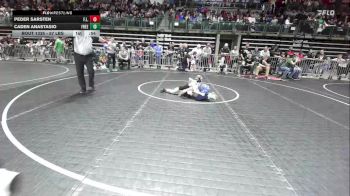 57 lbs Quarterfinal - Peder Sarsten, F.l.o.w. vs Caden Anastasio, Freehold