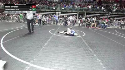 57 lbs Quarterfinal - Peder Sarsten, F.l.o.w. vs Caden Anastasio, Freehold