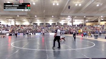 A 106 lbs Quarterfinal - Jeremiah Fesmire, Stratford High School vs Brylan Rhodes, Greeneville High School