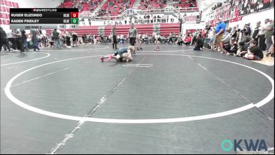 67 lbs Rr Rnd 2 - Ruger Elizondo, Blue Devil Wrestling vs Kaden Findley, Blue Devil Wrestling