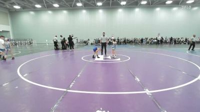 52 lbs Rr Rnd 1 - Max Johnson, 4M Strength - EL vs Axel Machupa, Mat Warriors Orange K6 - EL