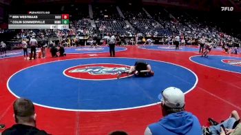 2A-138 lbs Cons. Round 2 - Ben Westmaas, Hart County vs COLIN SOMMERVILLE, North Murray