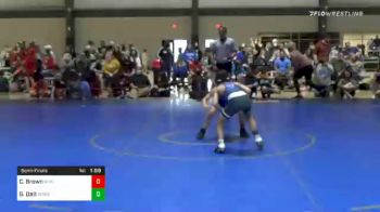69 lbs Semifinal - Carson Brown, Grindhouse Wrestling vs Grant Dait, The Grind Wrestling Club