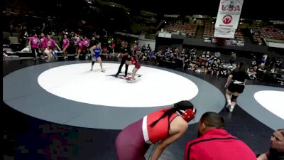 130 lbs Lana Nguyen, MDWA - Mount Diablo Wrestling Association vs Julissa Gonzalez, KCWA - Kern County Wrestling Association