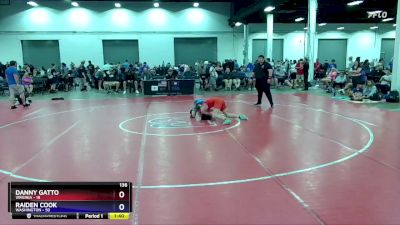 136 lbs Semis & 3rd Wb (16 Team) - Danny Gatto, Virginia vs Raiden Cook, Washington