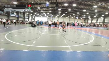 75 lbs Quarterfinal - Treagen White, OHIO GOLD - MS vs Tate ODell, IRONWHALE - MS