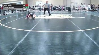 54 lbs Semifinal - Mika Abeel, Team Aggression vs Celine Hashmi, Savage House WC