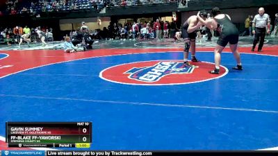 7A-285 lbs Champ. Round 1 - Aaron Garcia, Mill Creek vs Cooper Pedro, Hillgrove