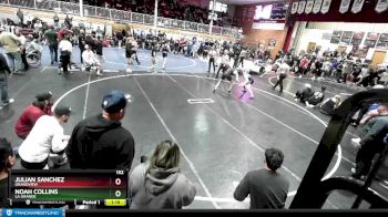 152 lbs Champ. Round 2 - Julian Sanchez, Grandview vs Noah Collins, La Grande
