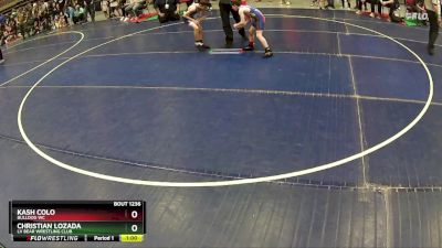 66 lbs Quarterfinal - Kash Colo, BULLDOG WC vs Christian Lozada, LV Bear Wrestling Club