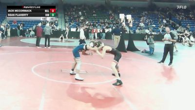 113 lbs Round Of 32 - Jack McCormack, Wellesley vs Sean Flaherty, Bow