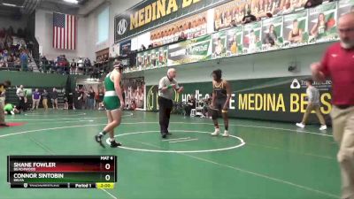 175 lbs Champ. Round 2 - Shane Fowler, Beachwood vs Connor Sintobin, Delta