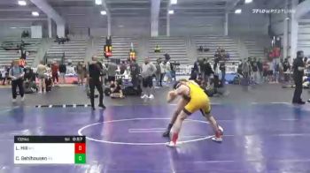 132 lbs Consolation - Lucas Hill, WY vs Colton Gehlhausen, WY