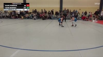 65 lbs Cons. Round 3 - Blake Robinson, BEWA vs Gavin Montroy, CrassTrained: Weigh In Club