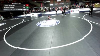 110 lbs Champ. Rd Of 16 - Luke Moreno, Socal Grappling Club vs Robert Green, Silverback Wrestling Club
