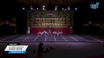A1 Spirit Athletics - Sassy Rose [2024 L1 Youth - D2 Day 1] 2024 Cheer Power Holiday Showdown Houston