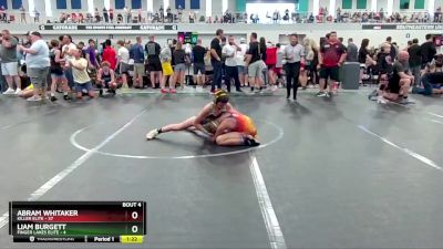 84 lbs Round 2 (6 Team) - Abram Whitaker, Killer Elite vs Liam Burgett, Finger Lakes Elite