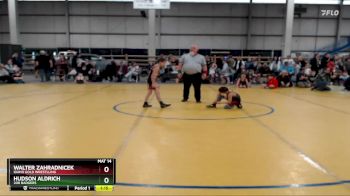 58 A Round 1 - Walter Zahradnicek, Idaho Gold Wrestlling vs Hudson Aldrich, 208 Badgers