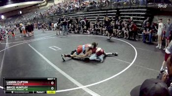 85 lbs Round 2 (6 Team) - Bryce Huntley, Minnesota Maroon vs Landin Clifton, North Dakota 2