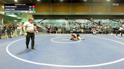 197 lbs Consi Of 8 #1 - Tejvir Dhinsa, Simon Fraser vs Aiden Ford, Big Bend