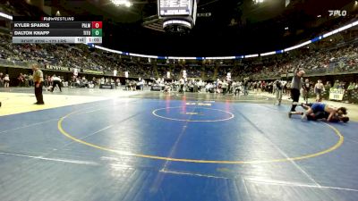 172 lbs Consy 3 - Kyler Sparks, Palmyra vs Dalton Knapp, Titusville