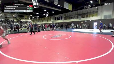 175 lbs Champ. Round 3 - Riley Barton, Saint Francis vs Keshaun White, Corona Centennial