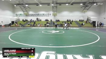 157 lbs Semifinal - James Juarez, Bakersfield College vs Nicolas Pham, Cerritos