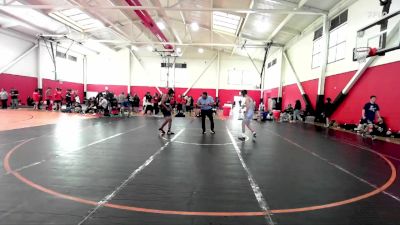 133 lbs Champ. Round 2 - Santana Ugues, Bakersfield College vs Kevin Garcia Mendoza, Modesto Junior College