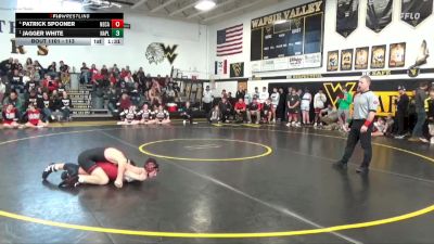 113 lbs Round 3 - Jagger White, Nashua-Plainfield vs Patrick Spooner, Newman Catholic