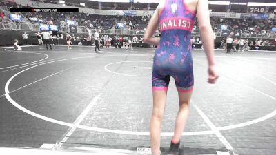 105.6-114.9 lbs Consolation - Eleanor Polking, Ggb vs Lulu Tahdooahnippah, Elgin Wrestling