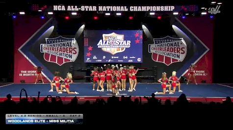 Woodlands Elite - Miss Militia [2026 L4.2 Senior - Small - A Day 2] 2026 NCA All-Star National Championship