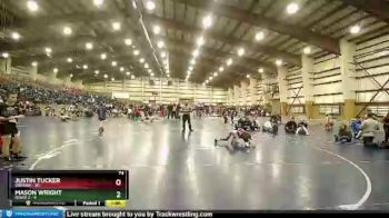 74 lbs Semis & Wb (16 Team) - Justin Tucker, Oregon vs Mason Wright, Idaho 2