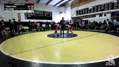 108 lbs Champ. Round 1 - Eli Lopez, Desmond Longhorns vs Trent Lopez, Vacaville Wrestling Club