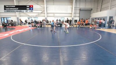 144 lbs Quarters - Tas Storer, Poway RTC vs Jace Briquelet, Sunkids