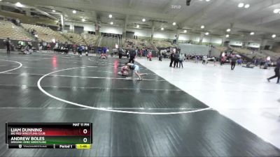 130 lbs Cons. Round 3 - Andrew Boles, Ground Zero Wrestling vs Liam Dunning, Big Red Wrestling Club