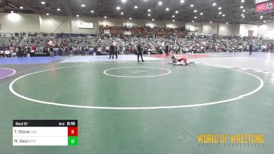 132 lbs Consi Of 8 #2 - Eduardo Munoz, Delano Diablos vs Ansen Widing, Redmond High School