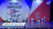 Warren County High School [2025 Junior Varsity - Pom Finals] 2025 NDA High School National Championship
