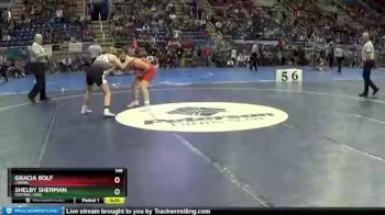 145 lbs Cons. Semi - Shelby Sherman, Central Cass vs Gracia Rolf, Lisbon