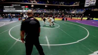 5A 215 lbs Cons. Round 2 - Roman Fraser, Azle vs Garrett Peitz, Leander