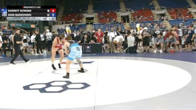 150 lbs Champ. Rd Of 128 - Garrett Bowden, Wisconsin vs John Markowski, New Jersey