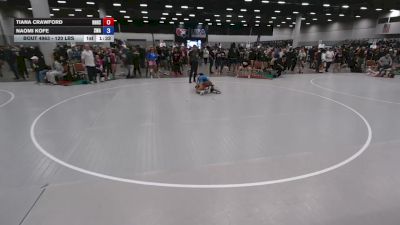 120 lbs Champ. Rd Of 32 - Naomi Kofe, Sanderson Wrestling Academy vs Tiana Crawford, Rockwall-Heath High School Wrestling