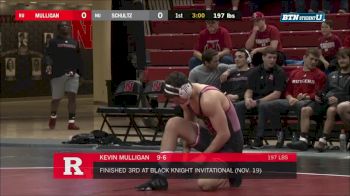 197 m, Kevin Mulligan, Rutgers vs Eric Schultz, Nebraska