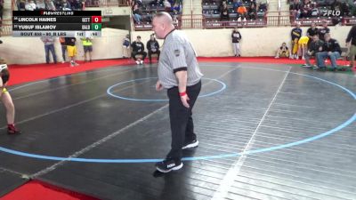 90_B lbs Consi Of 16 #2 - Lincoln Haines, Gettysburg vs Yusuf Islamov, Baldwin