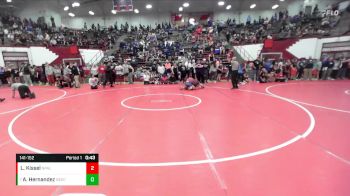 141-152 lbs Round 1 - Alejandra Hernandez, Decatur Central vs Lillian Kissel, New Palestine