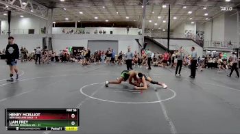 150 lbs Round 5 (8 Team) - Liam Frey, Pocono Regional WC vs Henry McElliot, New England Gold