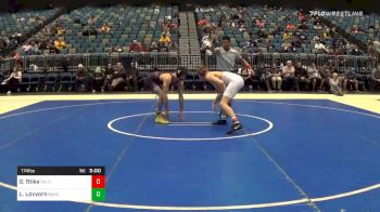 174 lbs Semifinal - Gavin Stika, UN-Oklahoma State vs Lucas Lovvorn, Baker University