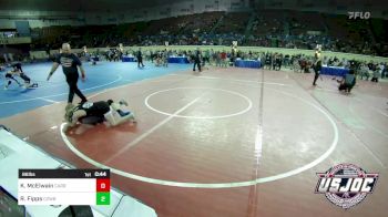 86 lbs Semifinal - Kaston McElwain, Carroll Wrestling Club vs Revin Fipps, Cowboy Wrestling Club