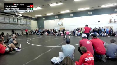 150 lbs Quarters - Tate Stoddard, Idaho vs Alex Gutierrez, Sublime Wrestling Academy