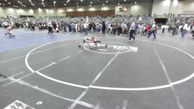 61 lbs 5th Place - Nikoli James, Damonte Mustangs WC vs Daniel Zarate, Swamp Monsters WC